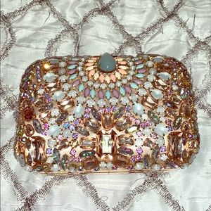 Jeweled clutch